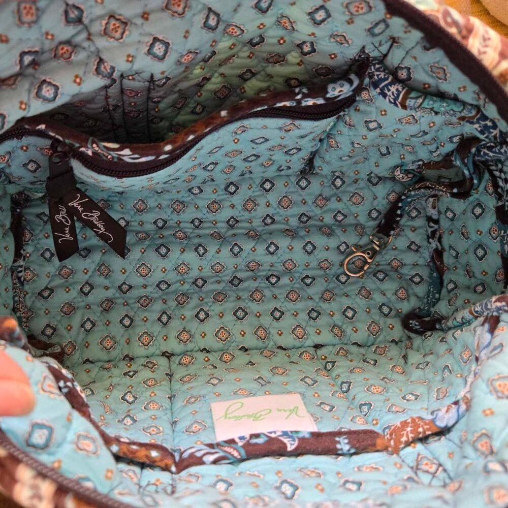 Vera Bradley Java Blue Purse - image 5